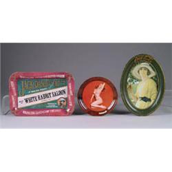 LOT OF 3 MODERN/REPRO TIP TRAYS