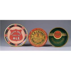 LOT OF 3 BEER TIP TRAYS