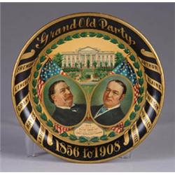GRAND OLD PARTY 1908 TIP TRAY