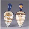 Image 1 : PAIR OF ADVERTISING FLOUR SCOOPS