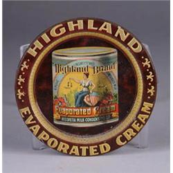 HIGHLAND EVAPORATED CREAM TIP TRAY