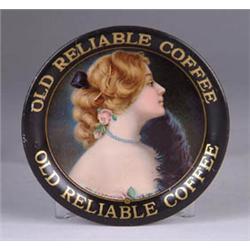 OLD RELIABLE COFFEE TIP TRAY