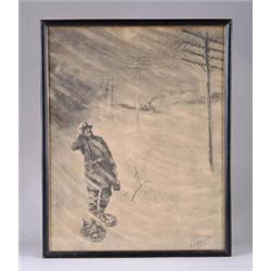 A. T. & T. LINEMAN PRINT