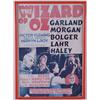 Image 1 : FRAMED WIZARD OF OZ POSTER