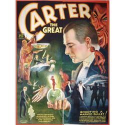CARTER THE GREAT MAGICIAN POSTER