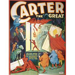 CARTER THE GREAT MAGICIAN POSTER