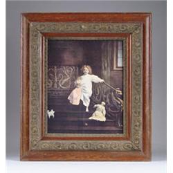 FRAMED VICTORIAN PRINT