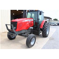 2012 MASSEY FERGUSON 5465 Farm Tractor; VIN/SN:C094041 -:- 3 remotes, cab, A/C, 18.4R34 rear tires, 