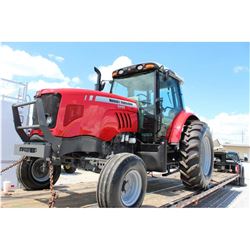 2012 MASSEY FERGUSON 5465 Farm Tractor; VIN/SN:C094015 -:- 3 remotes, cab, A/C, 18.4-34 rear tires, 