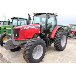 2013 MASSEY FERGUSON 5470 Farm Tractor; VIN/SN:D010042 -:- MFWD, 3 remotes, cab, A/C, 18.4R34 rear t