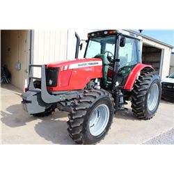 2013 MASSEY FERGUSON 5470 Farm Tractor; VIN/SN:C348024 -:- MFWD, 3 remotes, cab, A/C, 18.4-34 rear t