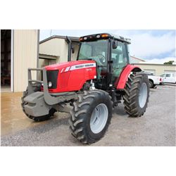 2013 MASSEY FERGUSON 5470 Farm Tractor; VIN/SN:D010048 -:- MFWD, 3 remotes, cab, A/C, 18.4R34 rear t