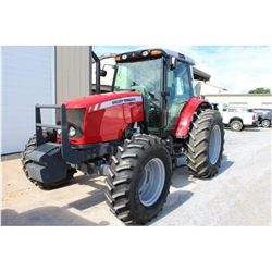2013 MASSEY FERGUSON 5470 Farm Tractor; VIN/SN:C355028 -:- MFWD, 3 remotes, cab, A/C, 18.4-34 rear t