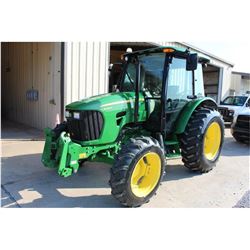 2011 JOHN DEERE 5085M Farm Tractor; VIN/SN:346547 -:- MFWD, 2 remotes, Zuidberg frontline system, Po