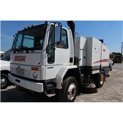 2006 STERLING SC-8000 Sweeper Truck; VIN/SN:49HAADBV36DV10960 -:- S/A, Cummins diesel, A/T, Elgin Ea