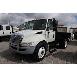 2008 INTERNATIONAL 4300 Flatbed Dump Truck; VIN/SN:1HTJTSKM68H655321 -:- S/A, Int. diesel, A/T, 25,5