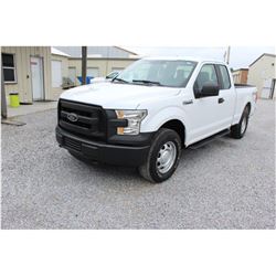 2016 FORD F150 Pickup Truck; VIN/SN:1FTFX1EF8GFB37638 -:- 4x4, ext. cab, V8 gas, A/T, 64,603 miles