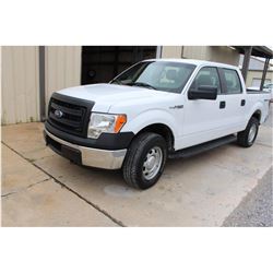 2014 FORD F150 Pickup Truck; VIN/SN:1FTFW1EFXEKD69519 -:- 4x4, crew cab, V8 gas, A/T, AC, 60,745 mil