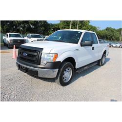 2014 FORD F150 Pickup Truck; VIN/SN:1FTEX1EM9EFA94905 -:- 4x4, ext. cab, V6 gas, A/T, AC, 51,970 mil