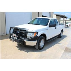 2014 FORD F150 Pickup Truck; VIN/SN:1FTFX1EF9EKD94506 -:- 4x4, ext. cab, V8 gas, A/T, AC, Warn winch