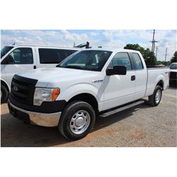 2014 FORD F150 Pickup Truck; VIN/SN:1FTEX1EM0EFA94906 -:- 4x4, ext. cab, V6 gas, A/T, AC, 64,642 mil