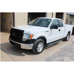 2014 FORD F150 Pickup Truck; VIN/SN:1FTEX1CMXEFA85343 -:- ext. cab, V6 gas, A/T, AC, bed cover, bed 