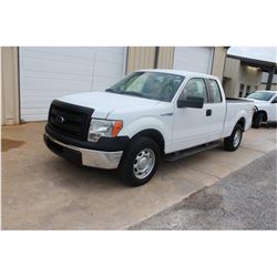 2014 FORD F150 Pickup Truck; VIN/SN:1FTEX1CM8EFC09626 -:- ext. cab, V6 gas, A/T, AC, 57,100 hours