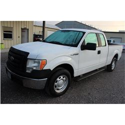 2012 FORD F150 Pickup Truck; VIN/SN:1FTEX1CM9CFB96477 -:- ext. cab, V6 gas, A/T, AC, 54,629 miles