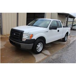 2012 FORD F150 Pickup Truck; VIN/SN:1FTEX1CM5CFB27088 -:- ext. cab, V6 gas, A/T, AC, 54,505 miles