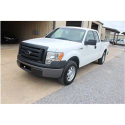 2012 FORD F150 Pickup Truck; VIN/SN:1FTEX1CM3CFB36775 -:- ext. cab, V6 gas, A/T, AC, 59,798 miles