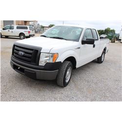 2011 FORD F150 Pickup Truck; VIN/SN:1FTEX1CM0BFB17826 -:- ext. cab, V6 gas, A/T, AC, 64,761 miles