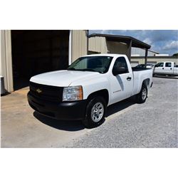 2011 CHEVROLET 1500 Pickup Truck; VIN/SN:1GCNCPEA1BZ324824 -:- V8 gas, A/T, AC, 29,285 miles