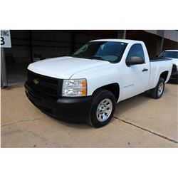2011 CHEVROLET 1500 Pickup Truck; VIN/SN:1GCNCPEA1BZ323740 -:- V8 gas, A/T, AC, 34,891 miles