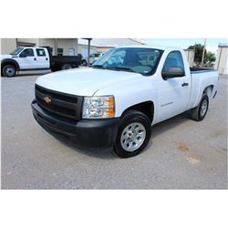 2012 CHEVROLET 1500 Pickup Truck; VIN/SN:1GCNCPEA7CZ219805 -:- V8 gas, A/T, AC, 46,417 miles