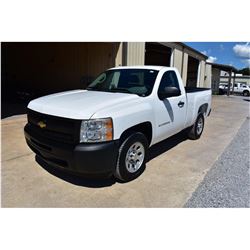 2011 CHEVROLET 1500 Pickup Truck; VIN/SN:1GCNCPEA4BZ324834 -:- V8 gas, A/T, AC, 55,187 miles