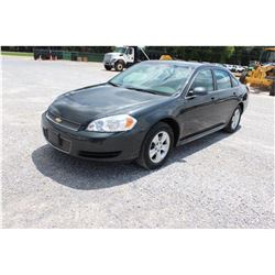 2012 CHEVROLET IMPALA; VIN/SN:2G1WF5E38C1293530 -:- V6 gas, A/T, AC, 110,781 miles
