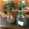 Image 1 : Tray Lot: Hamilton Beach Mixer, BMP, Tin, Bourbon Decanter, Fly Catcher