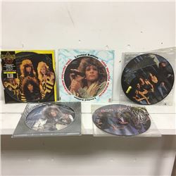 5 picture discs (1980s)