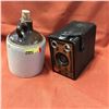 Image 1 : Small Crock Jug & Brownie Jr. Camera
