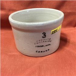 Medalta Potteries Redcliff, Alta Canada Crock 3
