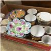 Image 1 : Tray Lot: Assorted China (Nippon, China, Avon Brazil)
