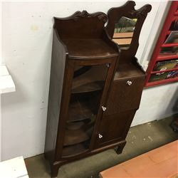 Oak Secretary / China Combo (Door Glass is Plexi) Early 1900's