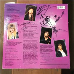 Record Album: Night Songs - Cinderella (Note: Autographed)