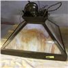Image 1 : Slag Glass Light Fixture