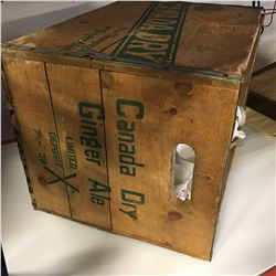 Canada Dry Wood Crate