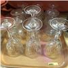 Image 1 : Tray Lot: Crystal 12 Pieces