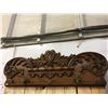 Image 1 : Oak Decorative Wall Mount Coat Hanger