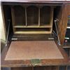 Image 2 : Oak "Side x Side" Secretary / China Combo (Early 1900's)