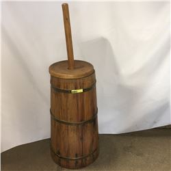 Wooden Butter Churn