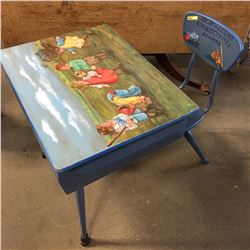 Students Desk - Artfully Painted